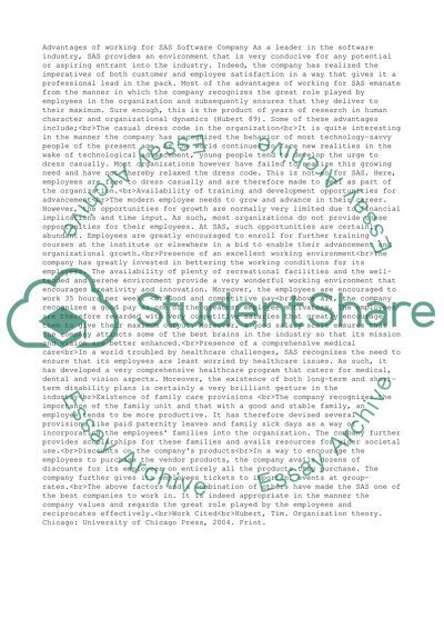 Statistical Analysis System (SAS) Software