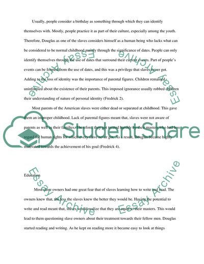 The History of American Slave