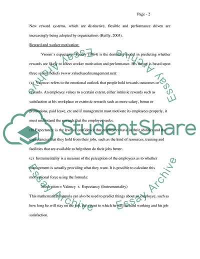 Employee Reward: A Degree of Satisfaction and Job Involvement of Employees