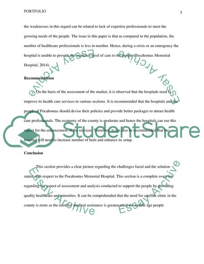 The Core Objective of Pocahontas Memorial Hospital