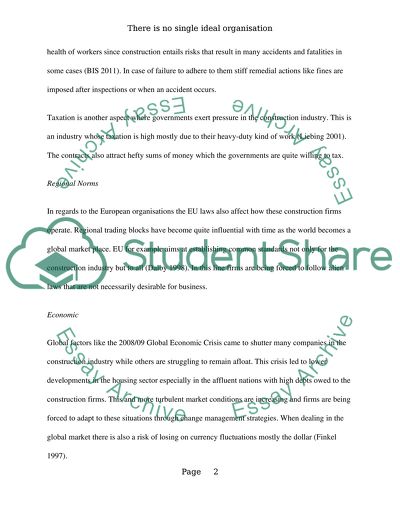 The Construction as a Revolutionised Industry