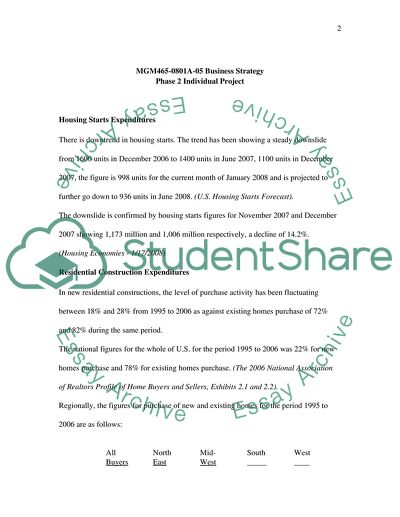 MGM465-0801A-05 Business Strategy - Phase 2 Individual Project