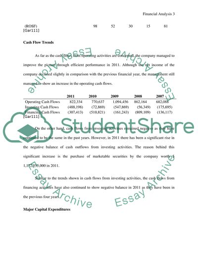 Garmin Analysis - Following the Business Decisions