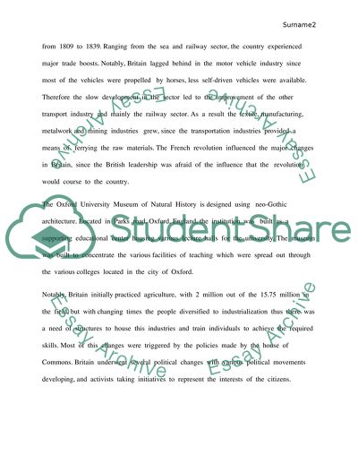 Building types emerging in 19th century britain