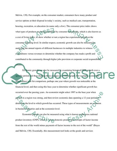 How to Define an Economic Growth