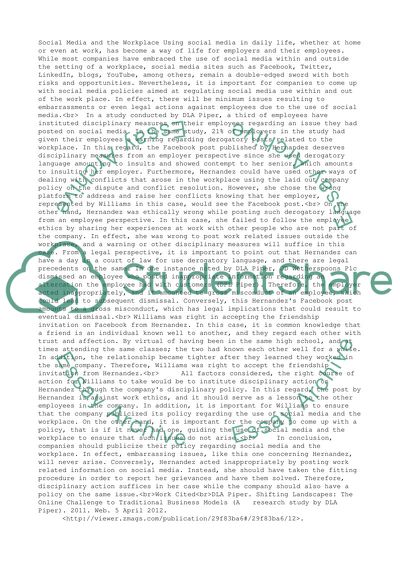 Facebook posting : i hate my stupid boss