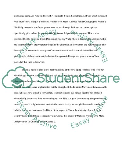 After CIVIL RIGHTS MOVEMENTSS, the us social movement of the 1960s and 70s