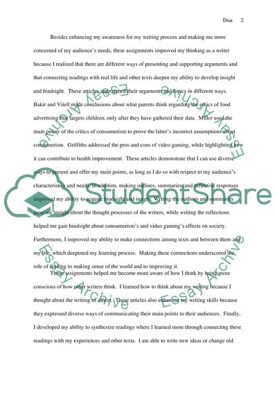 How Journal Assignments Improve Writing and Thinking about Writing