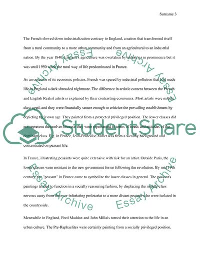 Realism in England and France