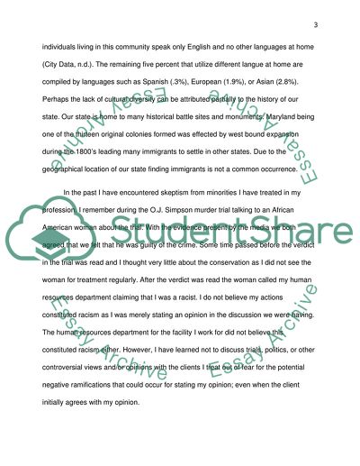Approach in Treatment of People of Different Races