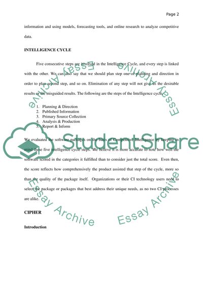 Cipher and Traction Software