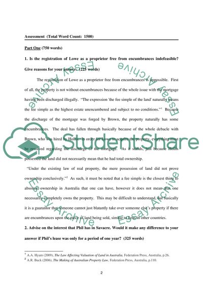 Fundamentals of Property Law