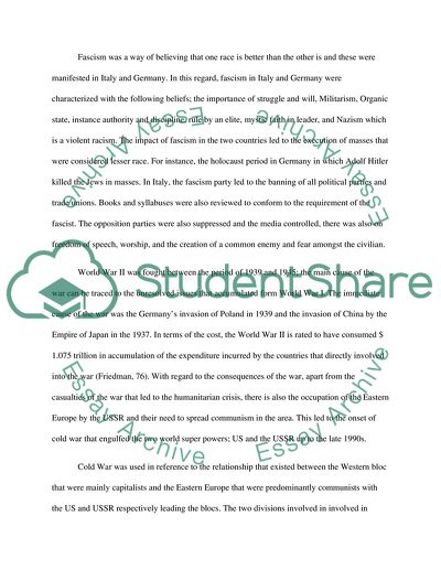 The Most Prominent Events in World History