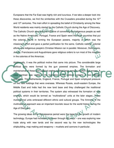 US History in the 15th-18th Centuries