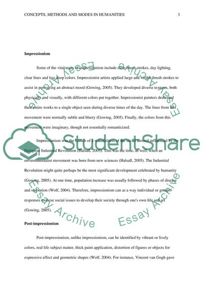 FUNDAMENTAL CONCEPTS, METHODS, & MODES IN THE HUMANITIES