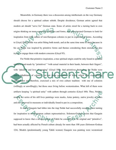 The Term of Primitive Inspiration