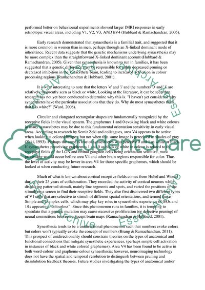 The Neural Substrates of Synesthesia