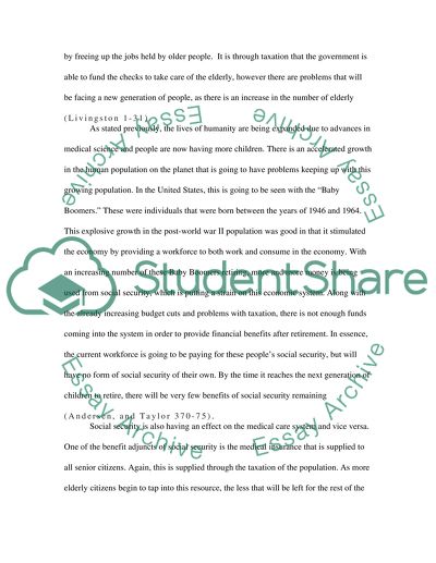 Areas in Which Future Society Is Going to be Most Affected in Social Security