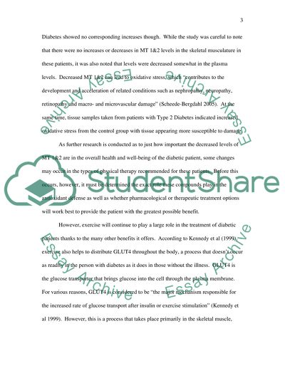 Diabetes and Its Affects to the Body