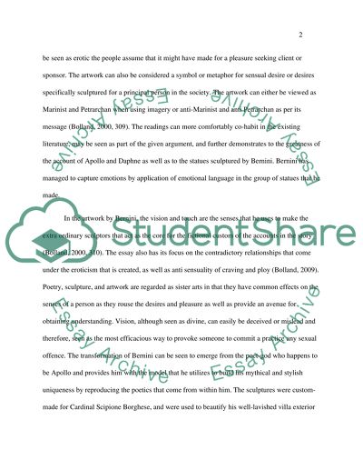 The Creation of a New Emotional Language in Art by Bernini with His Apollo and Daphne