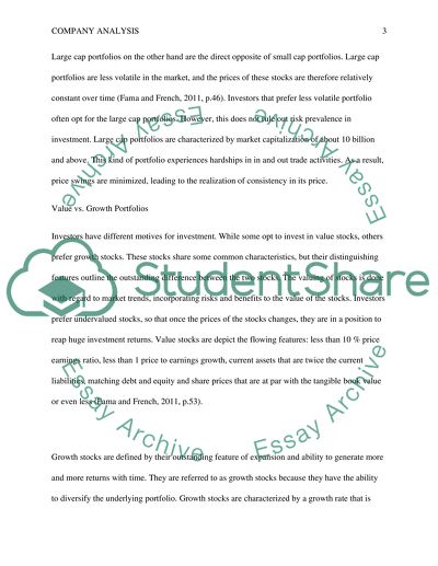 Empirical Investment Portfolios