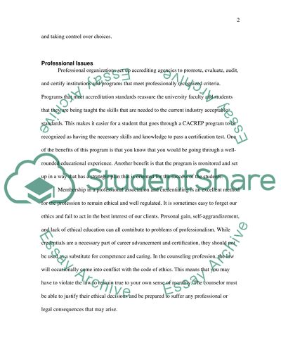 Community Counseling