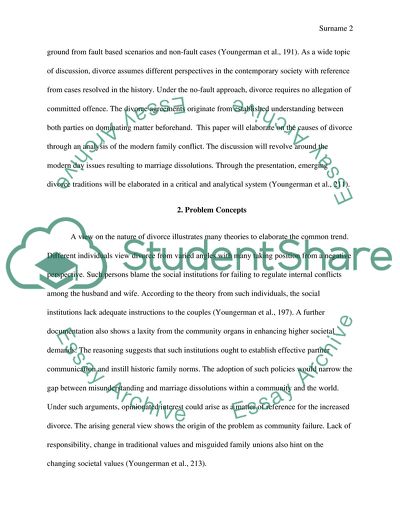 The Growing Divorce Cases In Today Society