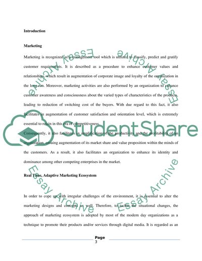 The Strategic Management of Marketing: An Integrated System