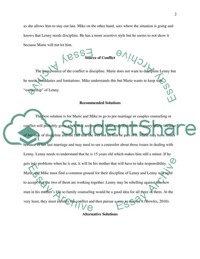 Case Study He Said, She Said