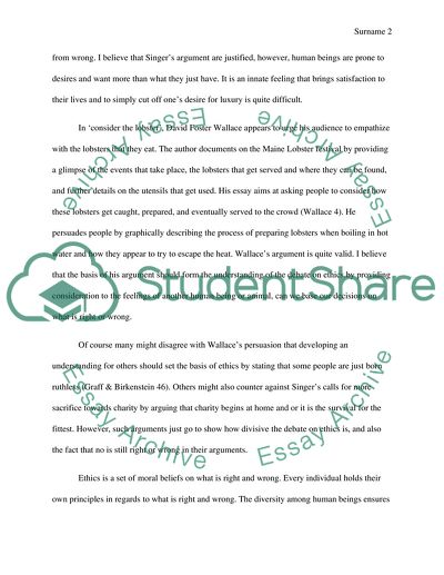 Ethics as a Set of Moral Beliefs