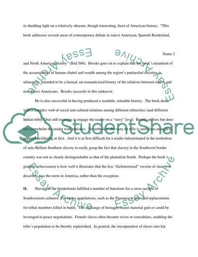 Slavery, Kinship and Community in the Southwest Borderlands