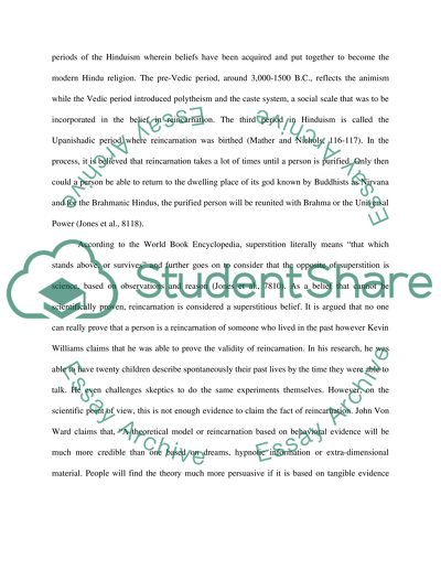 A deeper look on the reincarnation