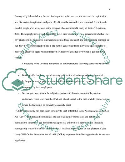 Impact of Censorship and the Internet