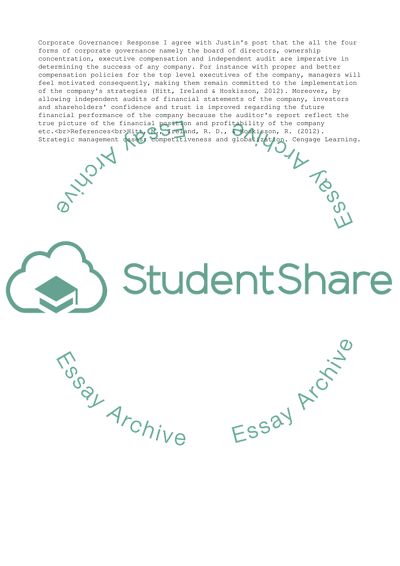 Corporate Governance