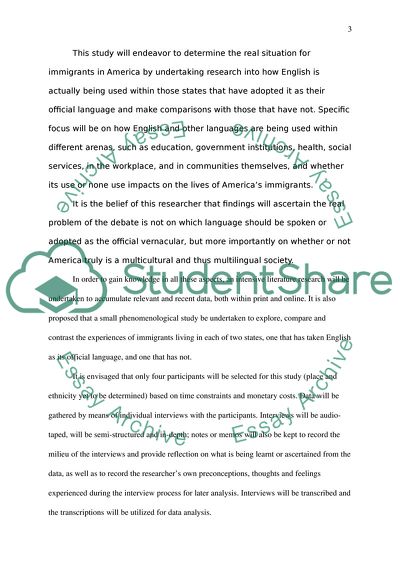 English: The Official Language of the US