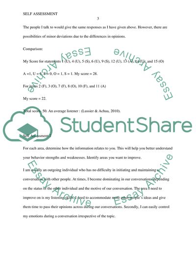 Listening Skills, Followership, and Personality