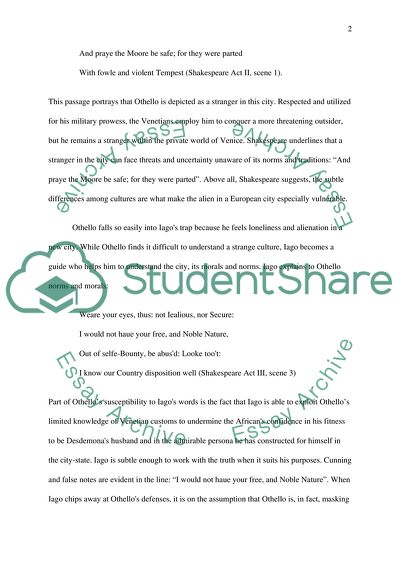 Othello by Shakespeare