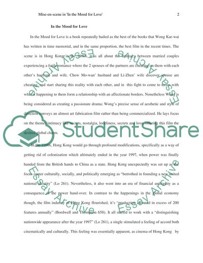 Mise en scene elements picture