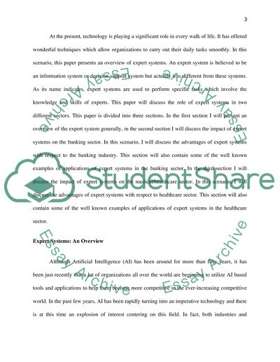 Impact of Expert Systems on Industrial Growth