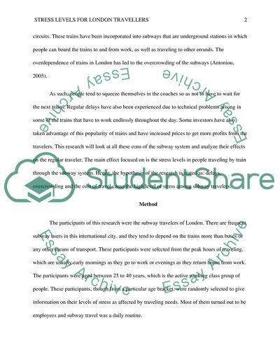 Essay about stress in life image