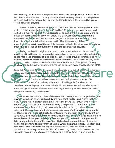 Black Scholars and The Thirteenth Amendment