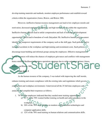 Human Resource Management