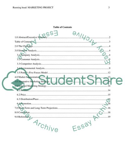 The Market Analysis and the Company Analysis of the University of Chicago Medical Center