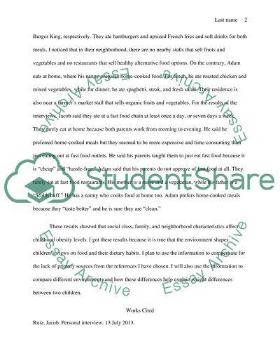 Childhood neighborhood essay image