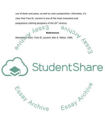 Designer: Who is Yves Saint Laurent