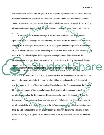 Roman Catholic Faith vs Apostolic Faith