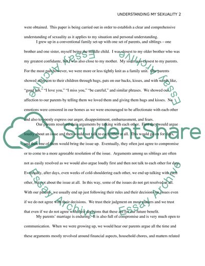 Understanding my Sexuality