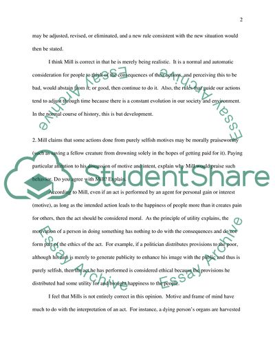 Rule Utilitarianism According to Mill