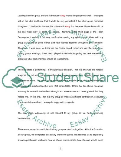 Organisational Behaviour