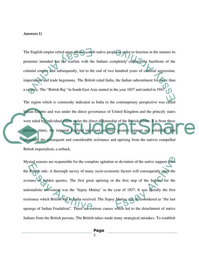 The History Assessment